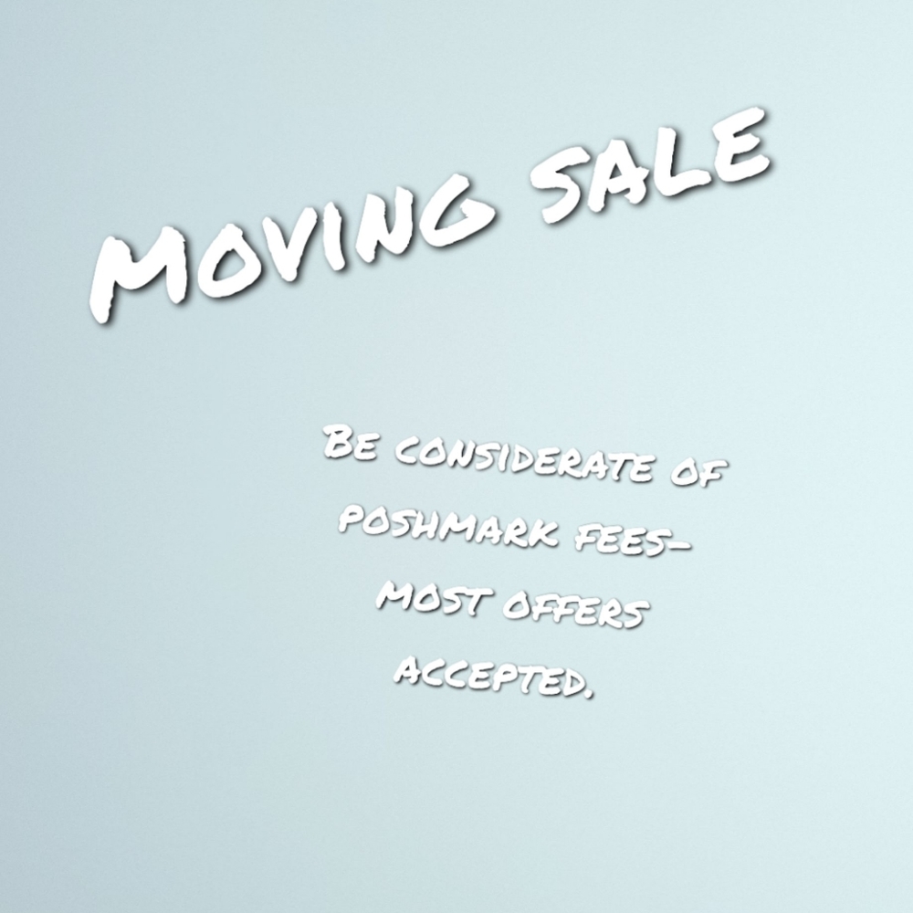 Moving sale!!! Accepting offers!!!